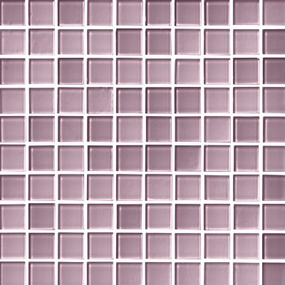 Glass Thistle Blend Mosaic Wall and Floor Tile - 1 in.