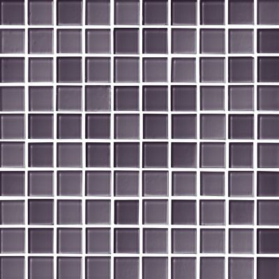 Glass Wisteria Blend Mosaic Wall and Floor Tile - 1 in.