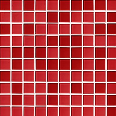 Red Glass Tiles
