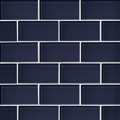 Glass Nautical Blue Amalfi Mosaic Wall and Floor Tile