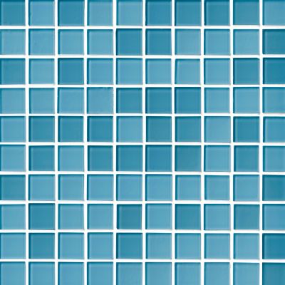 Glass Atlas Ocean Blend Mosaic Wall and Floor Tile - 1 in.