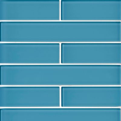 Glass Atlas Ocean Subway Wall and Floor Tile - 2 x 12 in.