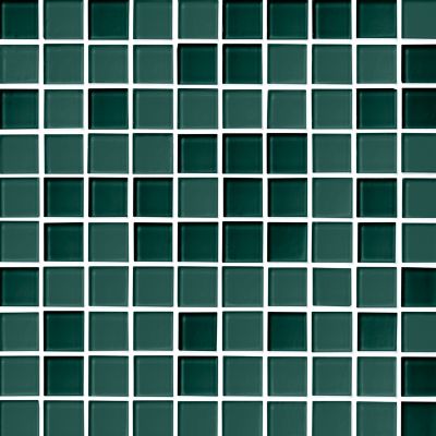 Glass Rainforest Blend Mosaic Wall and Floor Tile - 1 in.