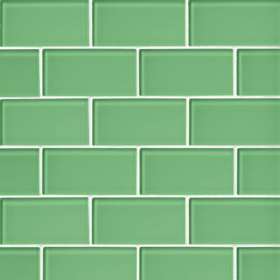 Glass Spring Green Amalfi Mosaic Wall and Floor Tile