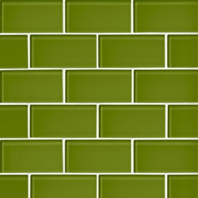 Glass Melon Amalfi Mosaic Wall and Floor Tile