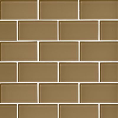 Glass Burlap Amalfi Mosaic Wall and Floor Tile