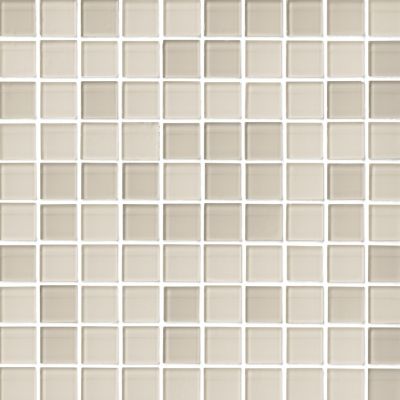 Glass Rosewater Blend Mosaic Wall and Floor Tile - 1 in.