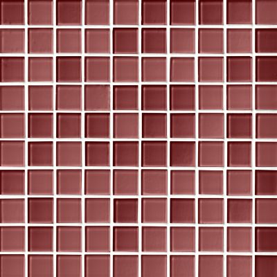 Glass Iridescent Alexandria Blend Mosaic Wall and Floor Tile - 1 in.