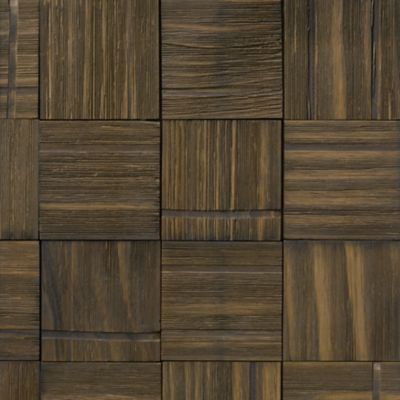 Taglio Wood Wall Mosaic Tile - 11 in.