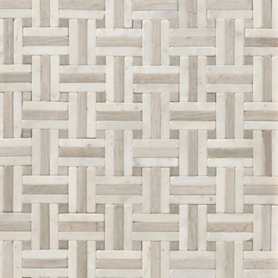 Sampson Mosaic Marble Wall and Floor Tile Sample