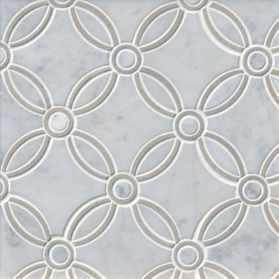 Marseille White Marble Wall and Floor Tile