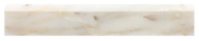 Maldive Carrara Polished Marble Bullnose Wall Trim Tile