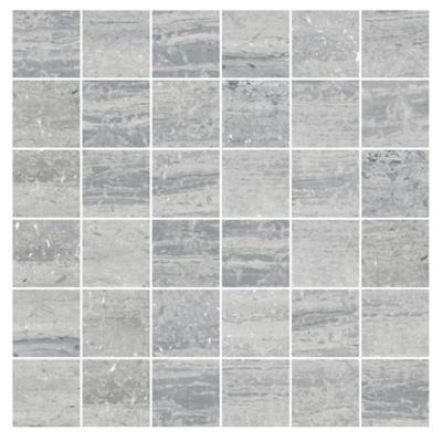 Silver Mist Honed Limestone Wall Tile - 2 in.