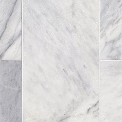 Carrara marble pencil tile