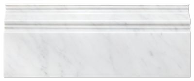 Firenze Carrara Honed Marble Skirting