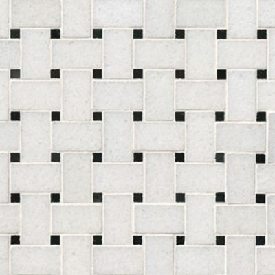 San Dona Polished Niles with Black Dot Marble Wall and Floor Tile