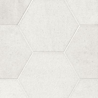 San Dona Honed Hex Marble Wall and Floor Tile - 12 in.