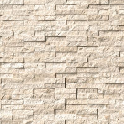 Queen Beige Marble Split Face Wall Tile