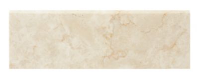 Avorio Fiorito Honed Marble Base Wall Trim Tile