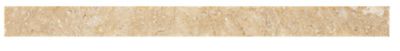 Bucak Light Walnut Honed Filled Elba Travertine Wall Trim Tile