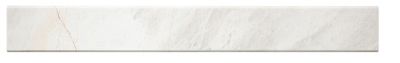 Meram Blanc Carrara Polished Threshold Marble Floor Tile - 36 x 4.5 x .75 in.