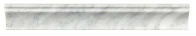 Firenze Carrara Honed Capital Marble Wall Trim Tile