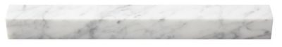 Firenze Carrara Honed Corsica Marble Wall Trim Tile