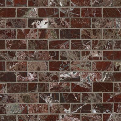 Black And Red Marble Tiles