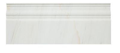 Bianco Puro Honed Marble Skirting Wall Tile - The Tile Shop