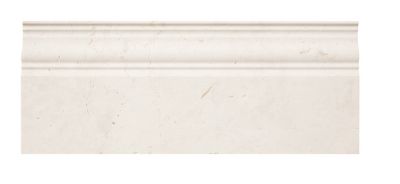 Arctic White Honed Marble Skirting Wall Tile