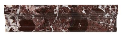 Rosso Marquina Polished Marble Cornice Wall Trim Tile