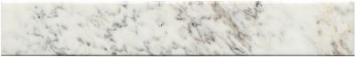 Calacata Evora Polished Marble Curb Floor Tile - 6.5 x 42 in.