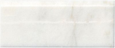 Calacata Evora Honed Marble Skirting Planicie Wall Trim Tile