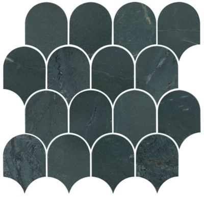 Gem by Alison Victoria Marble Mosaic Wall and Floor Tile - 13 x 13 in.