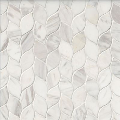 Elia Honed by Alison Victoria Marble Mosaic Wall and Floor Tile - 13 x 14 in.