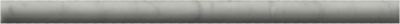 Italian Carrara C Polished Marble Somerset Maior Pencil Wall Trim Tile - 1 x 12 in. — supplier view 1