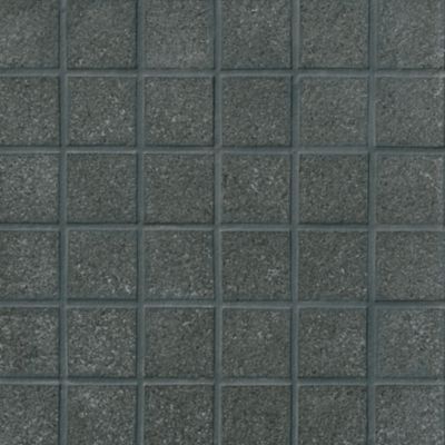 Shanxi Black Flamed Granite Mosaic Tile - 2 x 2 in.