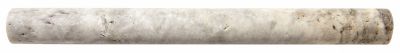 Claros Silver Pepin Travertine Wall Tile Trim - 12 in.