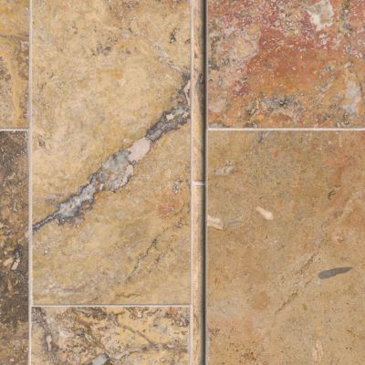 Scabos Honed Filled Travertine Wall and Floor Tile - 8 x 16 in.