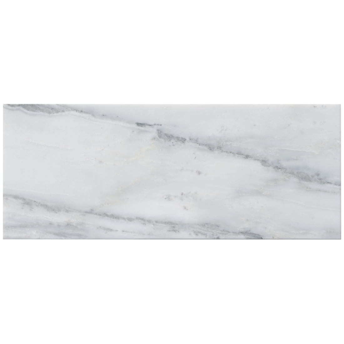 Hampton Carrara Polished Marble Wall and Floor Tile - 8 x 19.5 in. Hampton Carrara Polished Marble Wall and Floor Tile - 8 x 19.5 in.