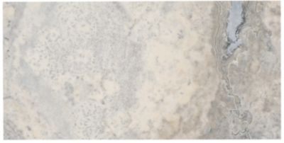 Claros Silver Honed Filled Travertine Subway Wall and Floor Tile - 3 x 6 in.