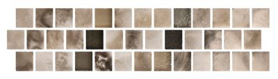 River Apurimac Onyx and Glass Listello Wall and Floor Tile - 2 x 8 in.