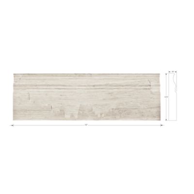 Legno Luce Skirting Travertine Floor Tile - 4.75 x 12 in.