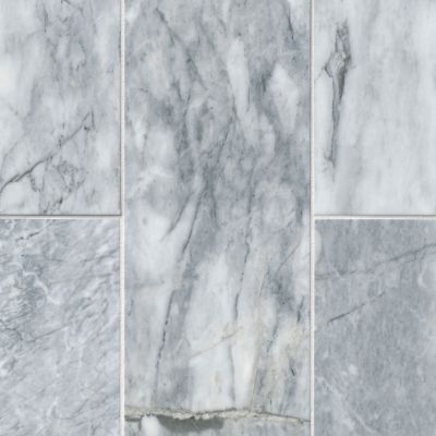 Ashford Carrara Polished Marble Wall and Floor Tile - 8 x 20 in.