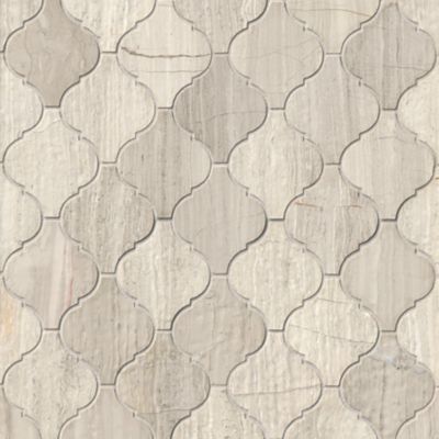 Legno Arabesque Limestone Mosaic Tile