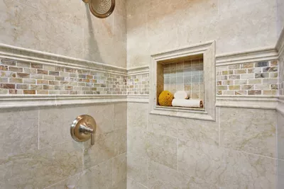 Avorio Fiorito Polished Marble Floor Tile - 8 x 18 in. - The Tile Shop