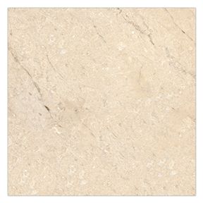 Queen Beige Polished Marble Tile - 18 in.