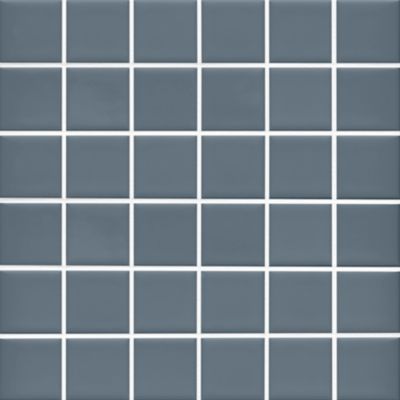 Imperial Gunmetal Gloss Ceramic Mosaic Wall and Floor Tile - 2 in.