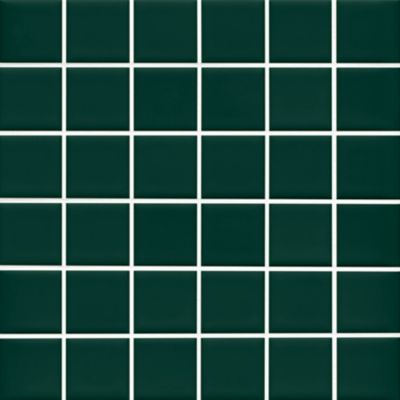 Imperial Kelly Green Gloss Ceramic Mosaic Wall and Floor Tile - 2 in.