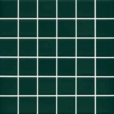 Dark Green Square Tiles